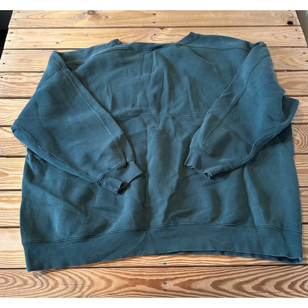 Vintage The Disney Store Mickey Mouse Sweatshirt Size 2XL Men’s Green - Picture 2 of 8